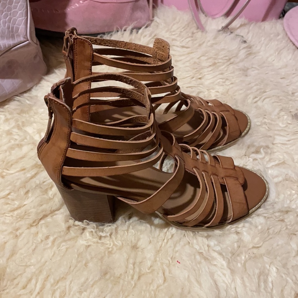 Ecote leather gladiator sandals